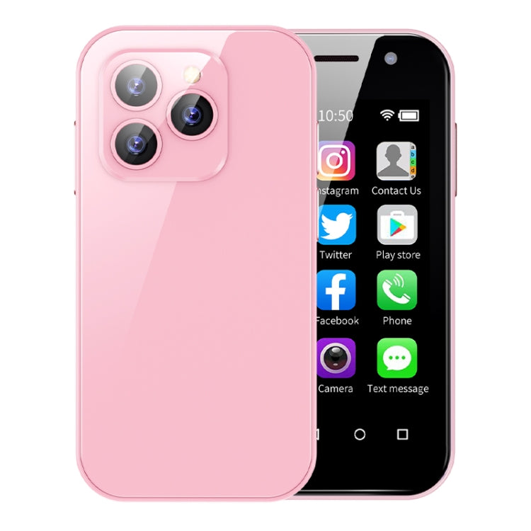 SOYES 14 Pro, 3GB+64GB, Face Recognition, 3.0 inch Android 9.0 MTK6739CW Quad Core up to 1.28GHz, OTG, Network: 4G, Dual SIM, Support Google Play(Pink) - SOYES by SOYES | Online Shopping UK | buy2fix