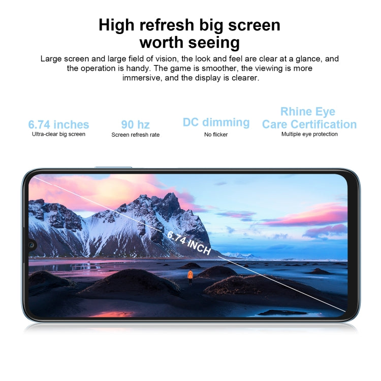 Honor Play7T RKY-AN10, 50MP Camera, 8GB+256GB, China Version, Dual Back Cameras, Side Fingerprint Identification, 6000mAh Battery, 6.74inch Magic UI 6.1 / Android 12  Dimensity 6020 Octa Core, Network: 5G, OTG, Not Support Google Play(Black) - Honor by Huawei | Online Shopping UK | buy2fix