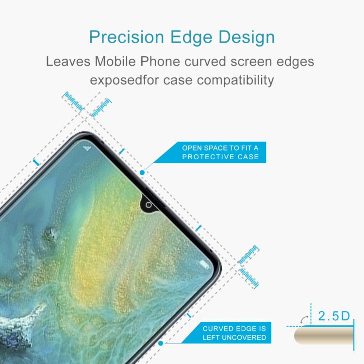 0.26mm 9H 2.5D Transparent Tempered Glass Film for Huawei Mate 20 X - Mobile Accessories by DIYLooks | Online Shopping UK | buy2fix