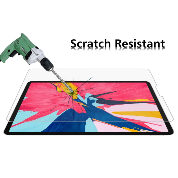 2 PCS 0.26mm 9H Surface Hardness Straight Edge Explosion-proof Tempered Glass Film for iPad Pro 12.9 2018/2020/2021/2022 - More iPad Tempered Glass by buy2fix | Online Shopping UK | buy2fix