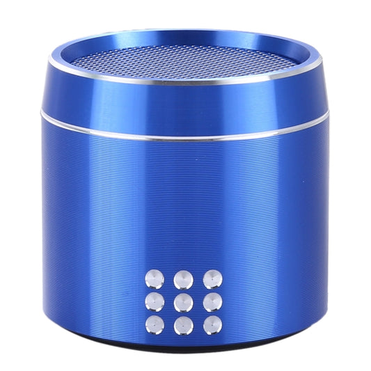 PTH-02 Portable True Wireless Stereo Mini Bluetooth Speaker with LED Indicator & Sling(Blue) - Mini Speaker by buy2fix | Online Shopping UK | buy2fix