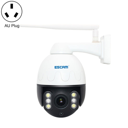 ESCAM Q5068 H.265 5MP Pan / Tilt / 4X Zoom WiFi Waterproof IP Camera, Support ONVIF Two Way Talk & Night Vision, AU Plug - Waterproof Camera by ESCAM | Online Shopping UK | buy2fix