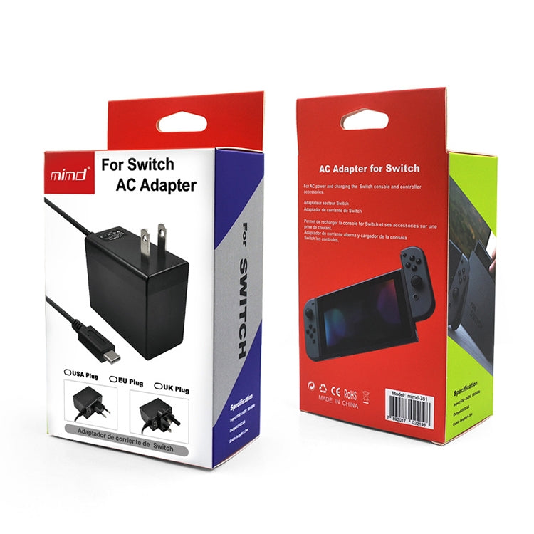 AC Adapter Charger for Nintend Switch, EU Plug - Toys & Hobbies by buy2fix | Online Shopping UK | buy2fix