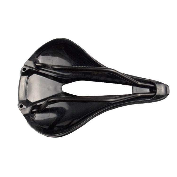 BIKERSAY SZ001 Bicycle PU Leather Saddle Seat (Black White) - Bicycle Saddle by BIKERSAY | Online Shopping UK | buy2fix