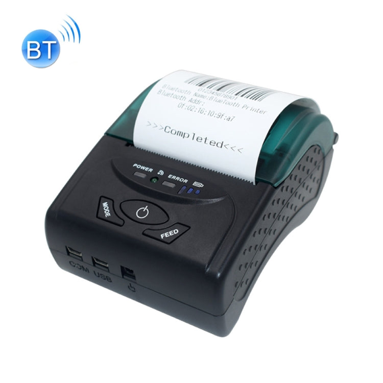 POS-5807 58mm Portable USB Port Thermal Bluetooth Ticket Printer, Max Supported Thermal Paper Size: 57x50mm - Consumer Electronics by buy2fix | Online Shopping UK | buy2fix