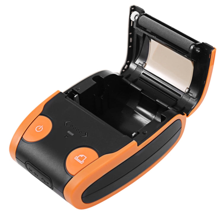 QS-5806 Portable 58mm Bluetooth POS Receipt Thermal Printer(Orange) - Consumer Electronics by buy2fix | Online Shopping UK | buy2fix