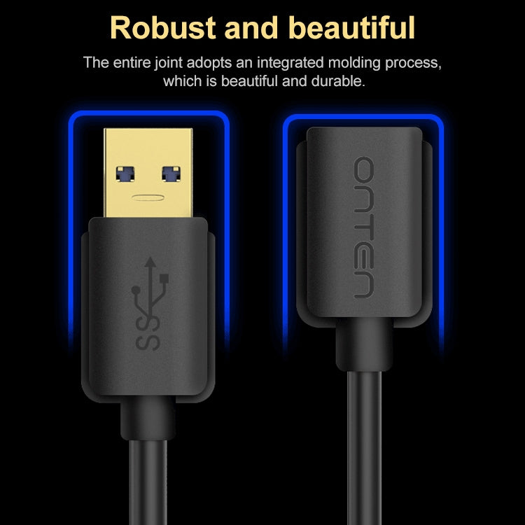 Onten 61001 USB 3.0 Data Transmission Cable, Cable Length: 0.5m - USB 3.0 by Onten | Online Shopping UK | buy2fix