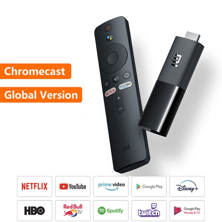 Original Xiaomi Mi Android TV Stick, Quad Core Cotex A53, RAM 1GB + ROM 8GB, Global Version, EU Plug - Android TV Sticks by Xiaomi | Online Shopping UK | buy2fix