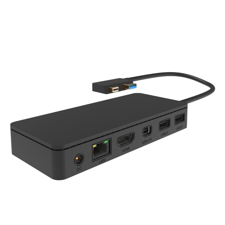 Onten OT-65002 12 in 1 Multifunctional Type-C + USB + RJ45 + HDMI Docking Station(Black) - Computer & Networking by Onten | Online Shopping UK | buy2fix