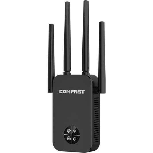 COMFAST CF-WR761AC 1200Mbps WiFi Signal Amplifier with OLED Display Screen, US Plug - Wireless Routers by COMFAST | Online Shopping UK | buy2fix