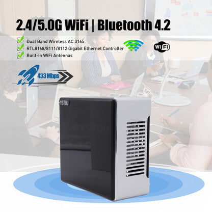 HYSTOU M5 Windows 7/8/10 / WES7/10/Linux System Mini PC, Intel Core i9-10880H 6 Core 12 Threads up to 5.0GHz, 16GB RAM+512GB SSD, US Plug - Windows Mini PCs by HYSTOU | Online Shopping UK | buy2fix