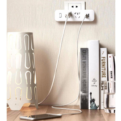 Original Xiaomi Mijia Power Strip Converter Portable Plug Travel Adapter with 5V / 2.1A Dual USB Fast Charging Ports for Home, Office - Smart Socket by Xiaomi | Online Shopping UK | buy2fix