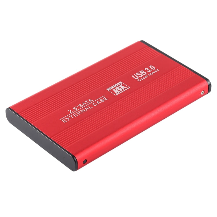 Richwell SATA R2-SATA-500GB 500GB 2.5 inch USB3.0 Super Speed Interface Mobile Hard Disk Drive(Red) - External Hard Drives by Richwell | Online Shopping UK | buy2fix