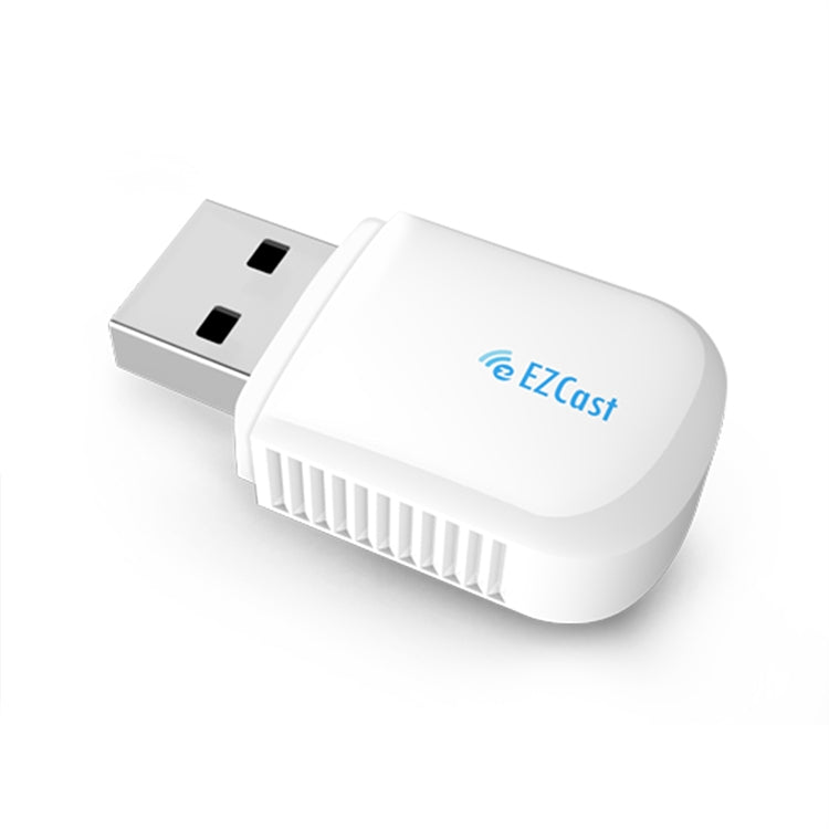 EZCast EZC-5200BS 600Mbps Dual Band WiFi + Bluetooth USB 2.0 Wireless Adapter (White) - Computer & Networking by buy2fix | Online Shopping UK | buy2fix