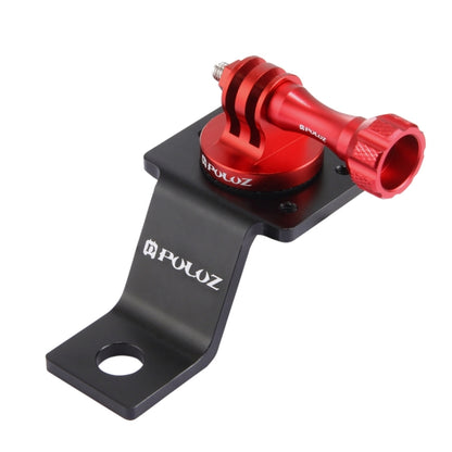 PULUZ Aluminum Alloy Motorcycle Fixed Holder Mount with Tripod Adapter & Screw for GoPro Hero11 Black / HERO10 Black /9 Black /8 Black /7 /6 /5 /5 Session /4 Session /4 /3+ /3 /2 /1, DJI Osmo Action and Other Action Cameras(Red) - DJI & GoPro Accessories by PULUZ | Online Shopping UK | buy2fix