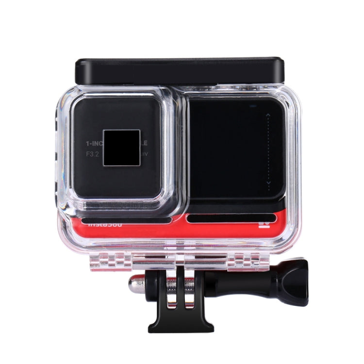 PULUZ 60m Underwater Depth Diving Case Waterproof Camera Housing for Insta360 ONE R 1.0 inch Edition(Transparent) - Case & Bags by PULUZ | Online Shopping UK | buy2fix