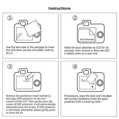 PULUZ 2.5D 9H Tempered Glass Film for Fujifilm X100T, Compatible with Fujifilm XE2 / XE2S / X100F - Camera Accessories by PULUZ | Online Shopping UK | buy2fix