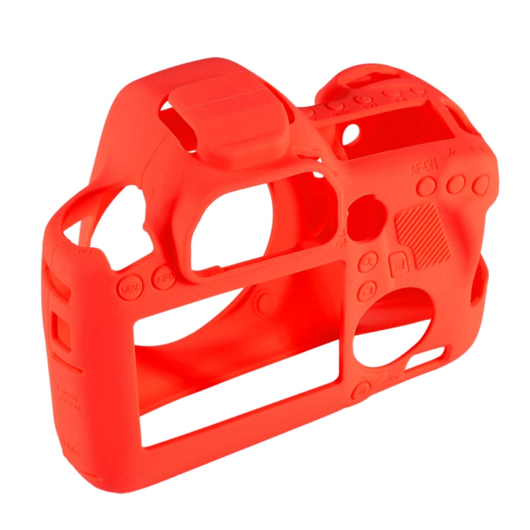 PULUZ Soft Silicone Protective Case for Canon EOS 6D(Red) - Camera Accessories by PULUZ | Online Shopping UK | buy2fix