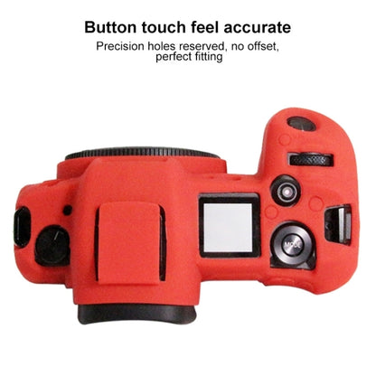 PULUZ Soft Silicone Protective Case for Canon EOS R(Red) - Camera Accessories by PULUZ | Online Shopping UK | buy2fix