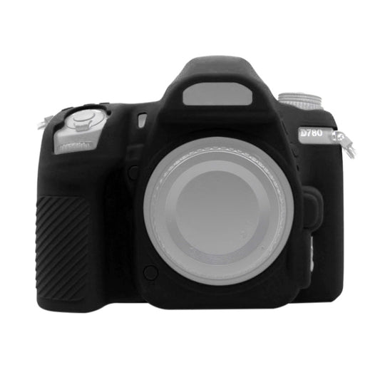 PULUZ Soft Silicone Protective Case for Nikon D780(Black) - Protective Case by PULUZ | Online Shopping UK | buy2fix