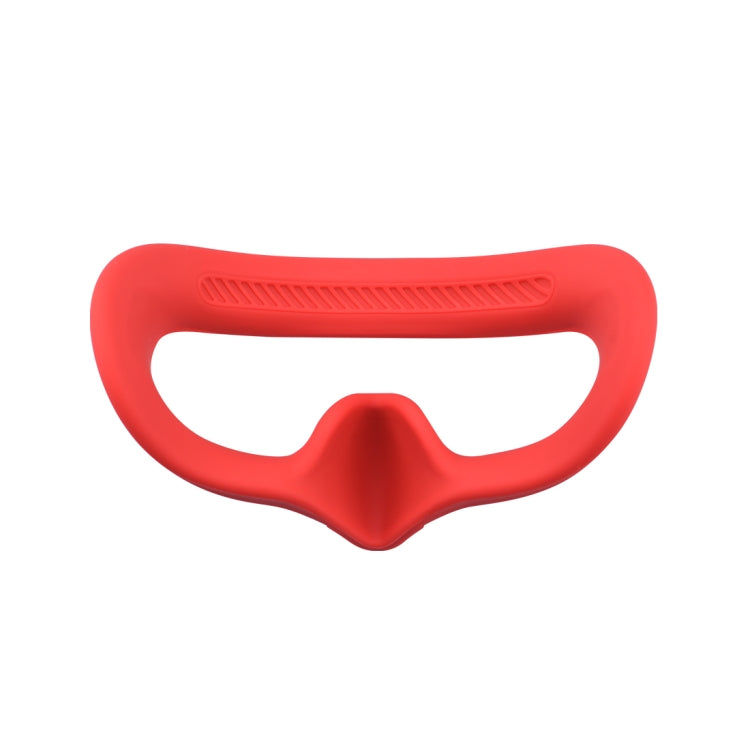 For DJI Avata Goggles 2 PULUZ Flying Eye Mask Silicone Protective Case(Red) - DJI & GoPro Accessories by PULUZ | Online Shopping UK | buy2fix