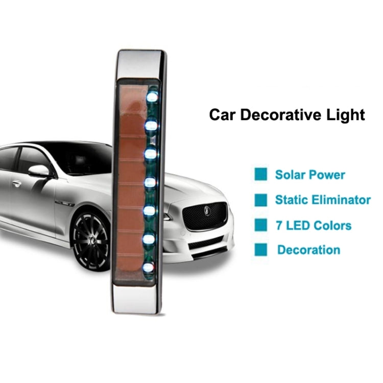 Car Styling Solar Flash LED Anti-collision Decorative Light - In Car by buy2fix | Online Shopping UK | buy2fix
