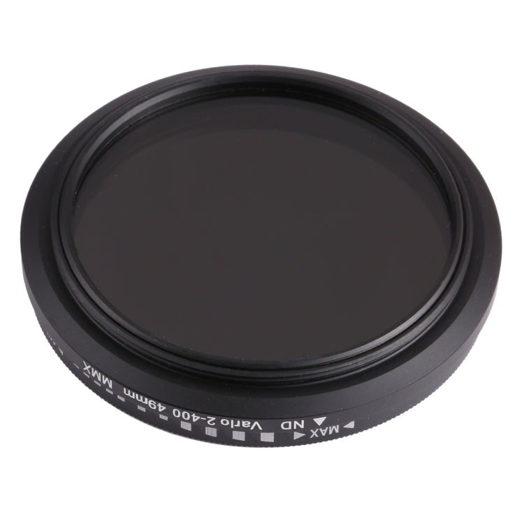 49mm ND Fader Neutral Density Adjustable Variable Filter, ND 2 to ND 400 Filter - Camera Accessories by buy2fix | Online Shopping UK | buy2fix