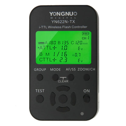 YONGNUO YN622N-KIT i-TTL Wireless Flash Trigger Controller + Transceiver Kit for Nikon Camera - Wireless Flash Trigger by YONGNUO | Online Shopping UK | buy2fix