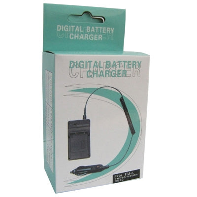 Digital Camera Battery Charger for FUJI FNP80/ K3000/ DB20(Black) - Battery Car Charger by buy2fix | Online Shopping UK | buy2fix