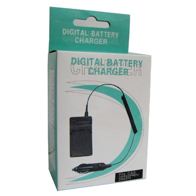 Digital Camera Battery Charger for CASIO CNP20/ PREN/ DM5370(Black) - Battery Car Charger by buy2fix | Online Shopping UK | buy2fix