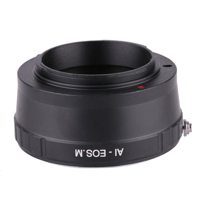 AI Lens to EOS M Lens Stepping Ring(Black) - Camera Accessories by buy2fix | Online Shopping UK | buy2fix