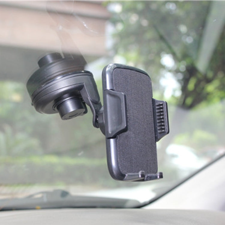 Suction Cup 360 Degree Rotatable Car Holder, For iPhone, Galaxy, Huawei, Xiaomi, LG, HTC and Other Smart Phones(Black) - Car Holders by buy2fix | Online Shopping UK | buy2fix