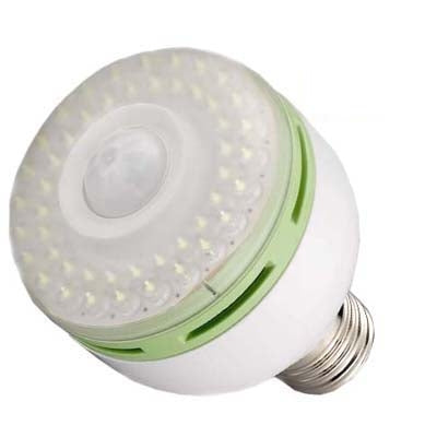 3W Human Sensor 48 LED Lights Delay, Base Type: E27 - Sensor LED Lights by buy2fix | Online Shopping UK | buy2fix