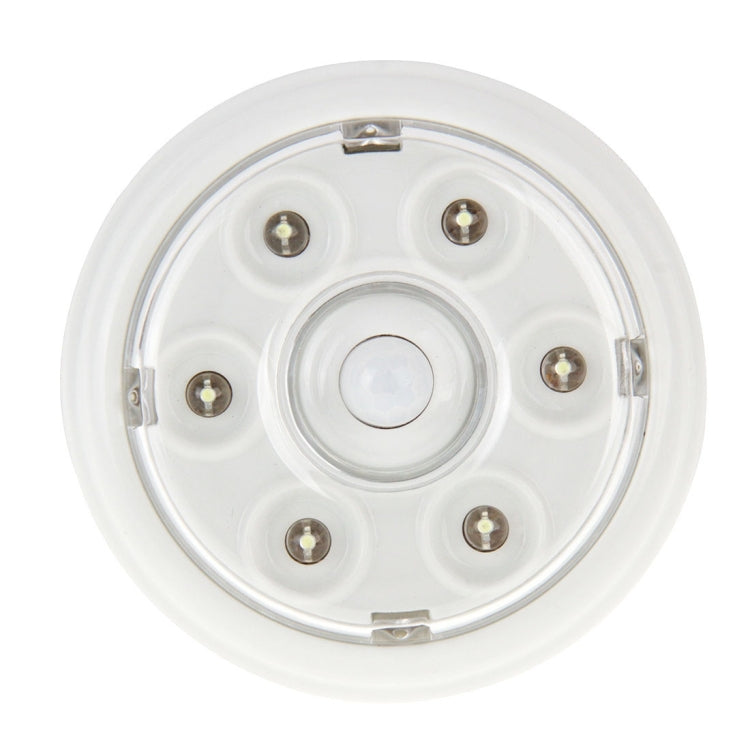 L0606 Infrared Sensor Auto PIR Light Lamp, 6 LED Light for Walkways, Hallways, Stairs, Cabinets - Sensor LED Lights by buy2fix | Online Shopping UK | buy2fix