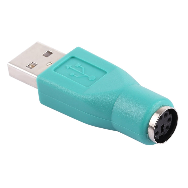 USB A Plug to mini DIN6 female Adapter (PS/2 to USB)(Green) - Computer & Networking by buy2fix | Online Shopping UK | buy2fix