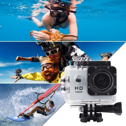 SJ4000 Full HD 1080P 2.0 inch LCD Sports Camcorder DV with Waterproof Case, Generalplus 6624, 30m Depth Waterproof(White) - DJI & GoPro Accessories by buy2fix | Online Shopping UK | buy2fix