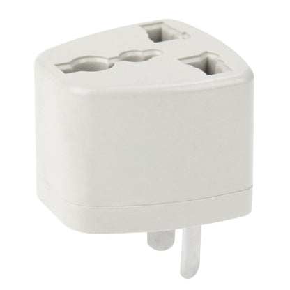 Plug Adapter, Travel Power Adaptor with AU Socket Plug(White) - Consumer Electronics by buy2fix | Online Shopping UK | buy2fix