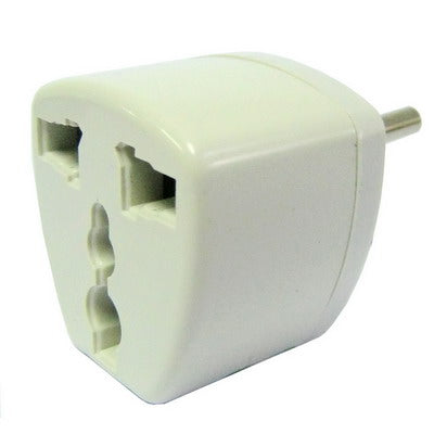 Plug Adapter, Travel Power Adaptor with Europe Socket Plug(White) - Consumer Electronics by buy2fix | Online Shopping UK | buy2fix