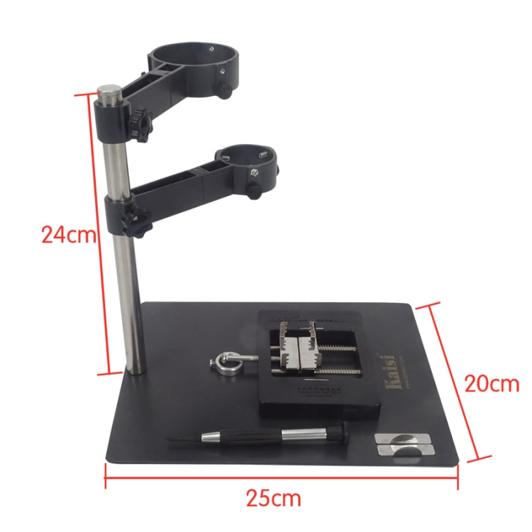 Kaisi F-204 Mobile Phone Laptop BGA Rework Reballing Station Hot Air Gun Clamp - Repair Platform by Kaisi | Online Shopping UK | buy2fix