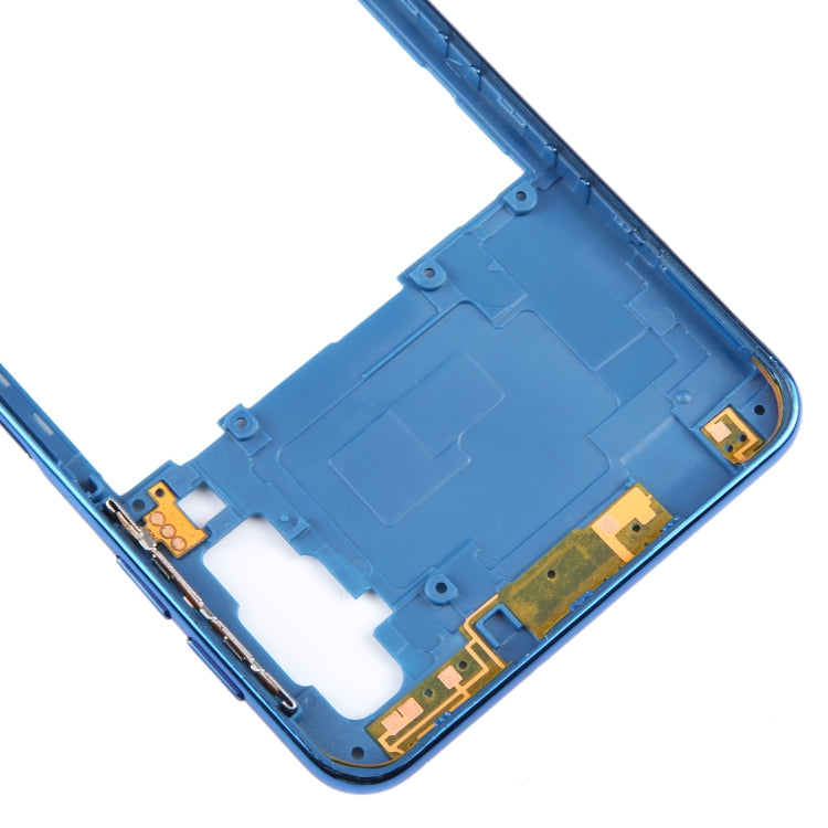 For Samsung Galaxy A7 2018 SM-A750 Middle Frame Bezel Plate (Blue) - Frame Bezel Plate by buy2fix | Online Shopping UK | buy2fix