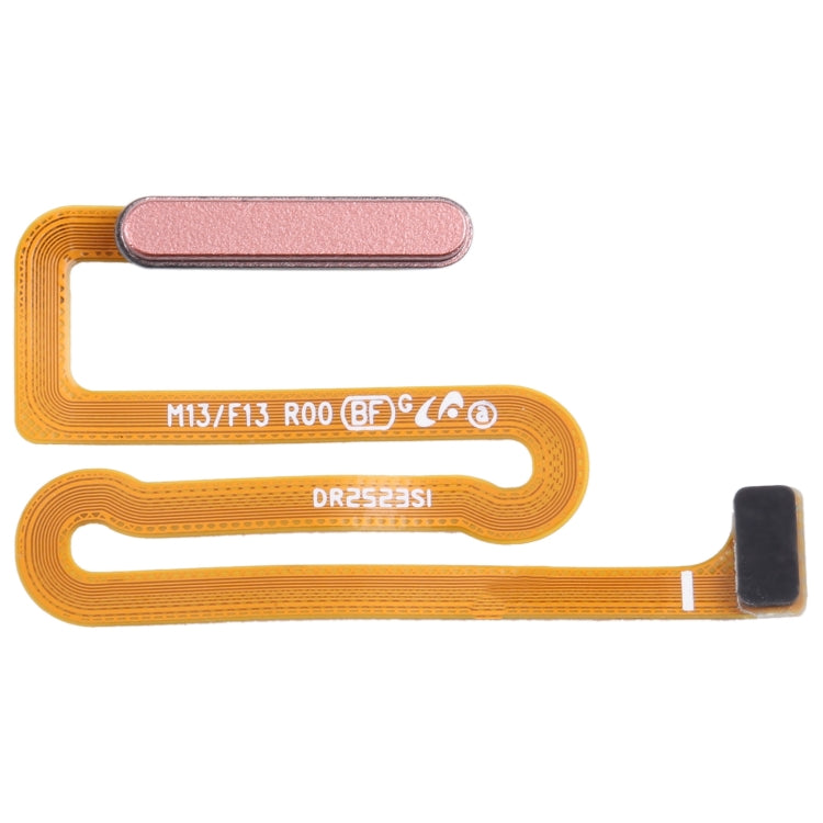 For Samsung Galaxy M13 SM-M135F Original Fingerprint Sensor Flex Cable (Orange) - Flex Cable by buy2fix | Online Shopping UK | buy2fix