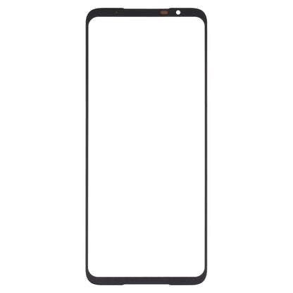 For Asus ROG Phone 5S / 5S Pro ZS676KS Front Screen Outer Glass Lens with OCA Optically Clear Adhesive (Black) - Repair & Spare Parts by buy2fix | Online Shopping UK | buy2fix