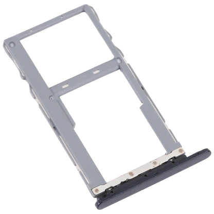 For TCL 10 SE T766H Original SIM Card Tray + SIM / Micro SD Card Tray (Black) - Repair & Spare Parts by buy2fix | Online Shopping UK | buy2fix