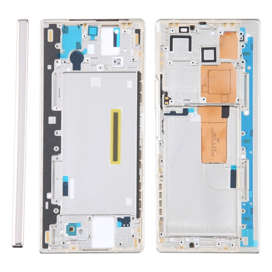 For Xiaomi Mi Mix Fold 2 Original Front Housing LCD Frame Bezel Plate (Gold) - Repair & Spare Parts by buy2fix | Online Shopping UK | buy2fix