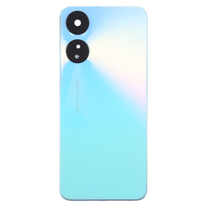 For OPPO A78 Original Battery Back Cover with Middle Frame(Blue) - Back Cover by buy2fix | Online Shopping UK | buy2fix