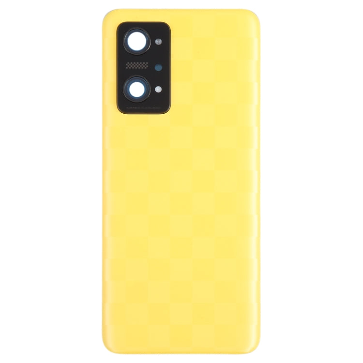 For Realme GT Neo 3T Original Battery Back Cover with Camera Lens Cover(Yellow) - Back Cover by buy2fix | Online Shopping UK | buy2fix