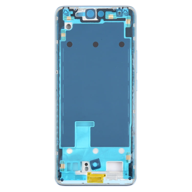 For Xiaomi 13 Lite Original Front Housing LCD Frame Bezel Plate (Blue) - Frame Bezel Plate by buy2fix | Online Shopping UK | buy2fix