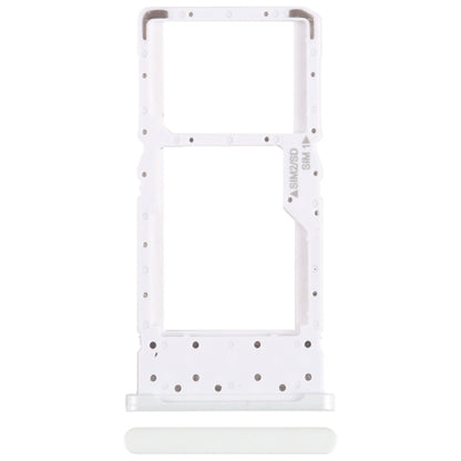 For Nokia X10 Original SIM + SIM / Micro SD Card Tray (White) - Card Tray by buy2fix | Online Shopping UK | buy2fix