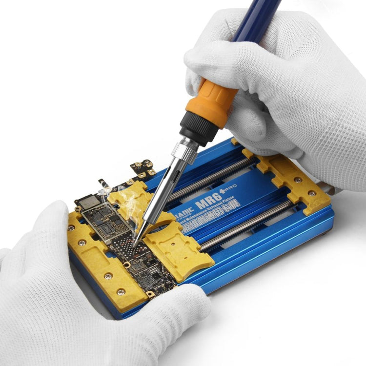 MECHANIC MR6 PRO Double-Bearings PCB Board Soldering Repair Fixture - Repair & Spare Parts by MECHANIC | Online Shopping UK | buy2fix