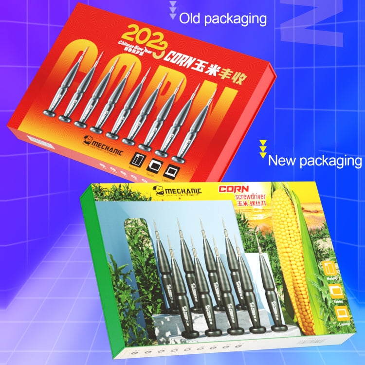 9 in 1 MECHANIC Corn Magnetic Precision Non-Slip Screwdriver Set -  by MECHANIC | Online Shopping UK | buy2fix